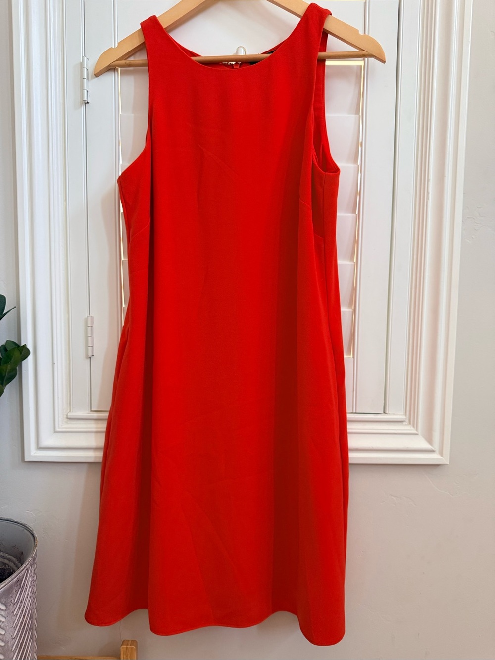 Lauren Ralph Lauren Red Sleeveless A-Line Dress - Size 6